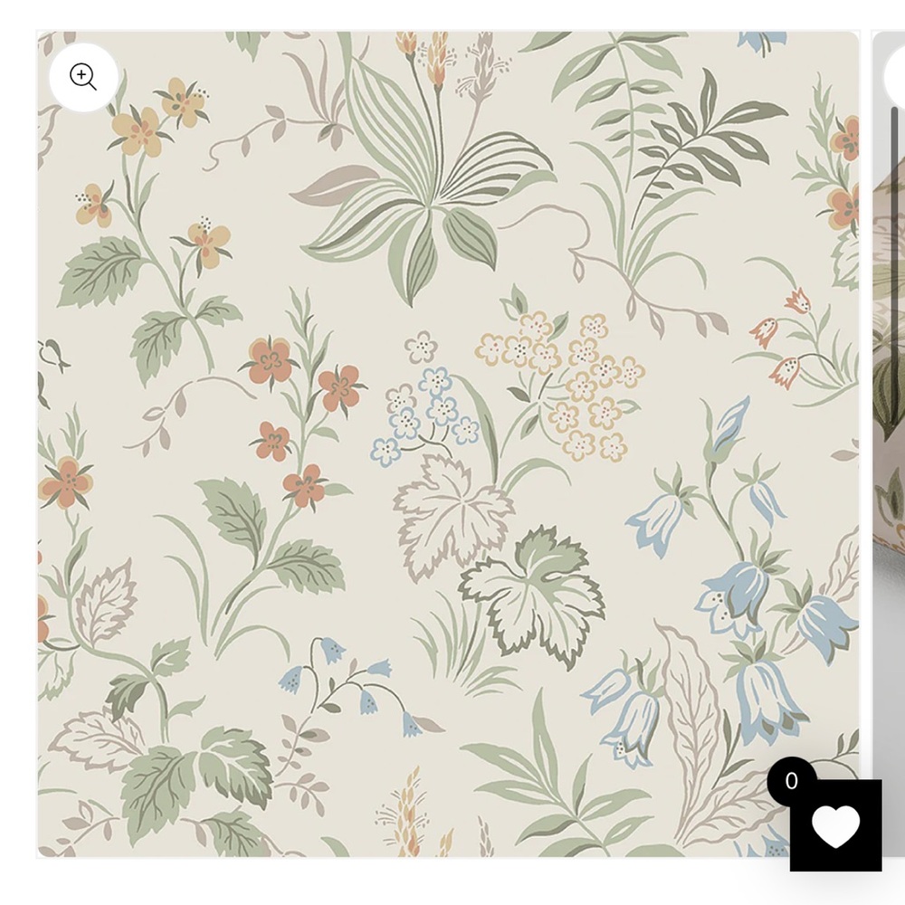 Folklore by Swedish design Borastapeter - sealed roll of wallpaper - Picture 4 of 9